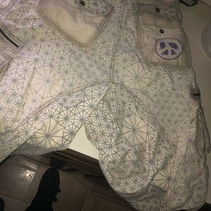 Harem pants flower of life hexagonal division of 12
